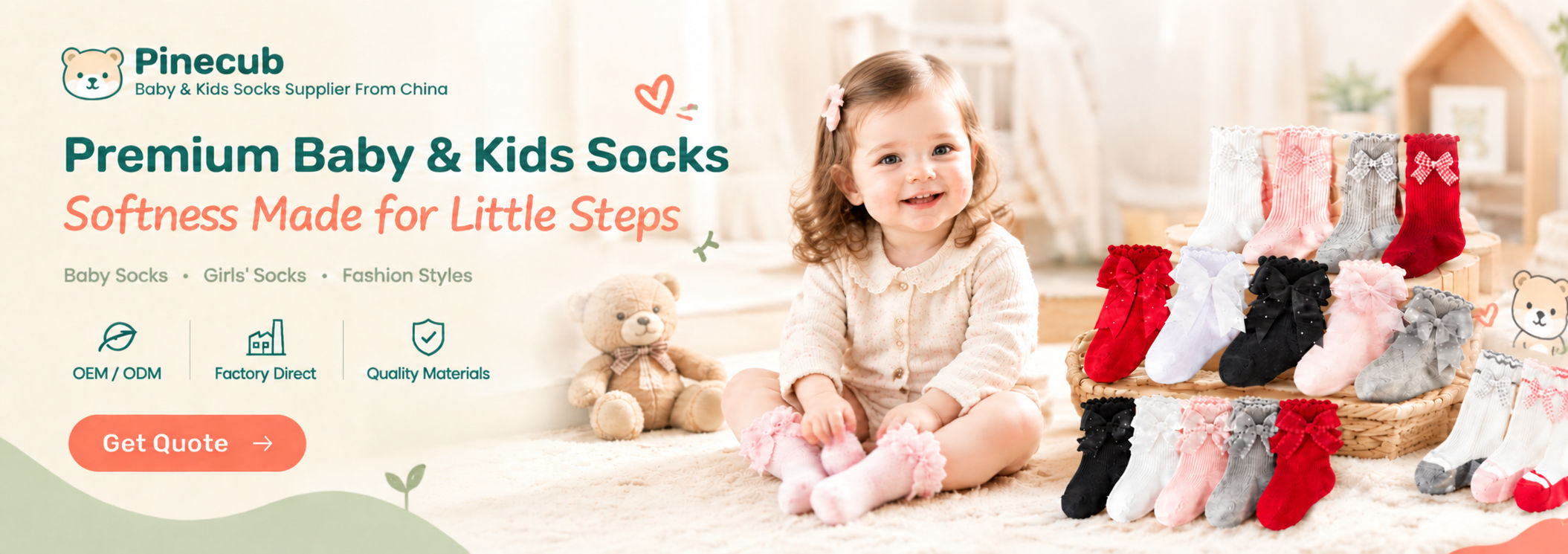 Wholesale Baby Socks Manufacturer 