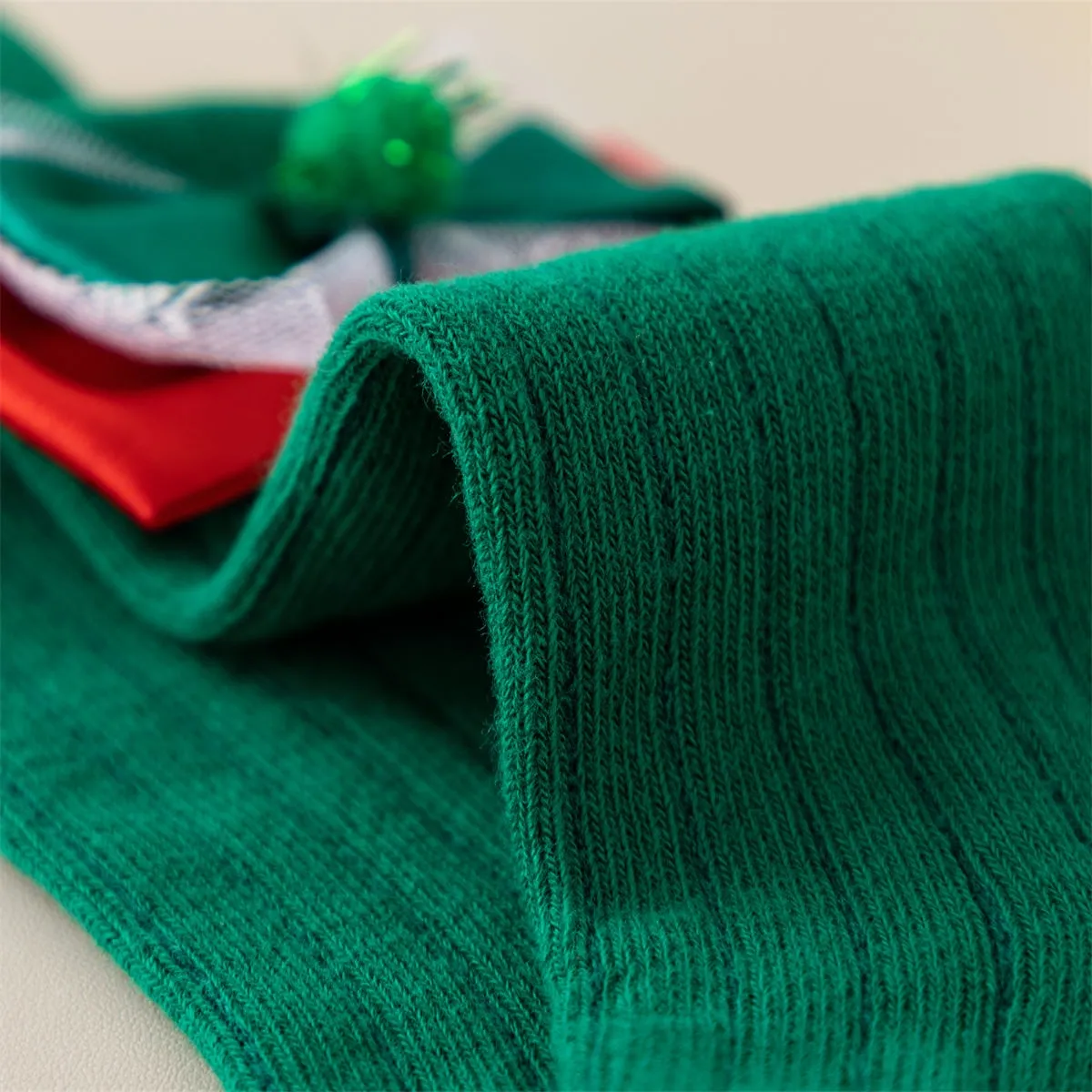soft knitted christmas socks cotton material texture soft knitted christmas socks cotton material texture
